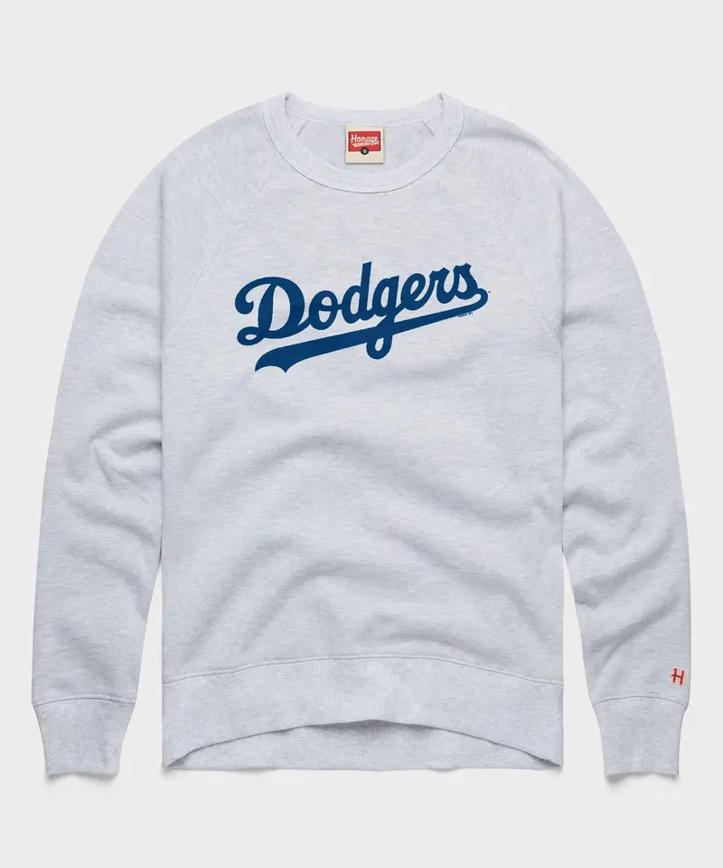 Los Angeles Dodgers Jersey Logo '03 Crewneck 1