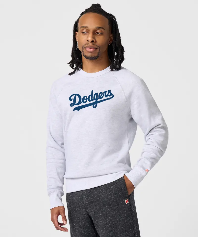 Los Angeles Dodgers Jersey Logo '03 Crewneck 3