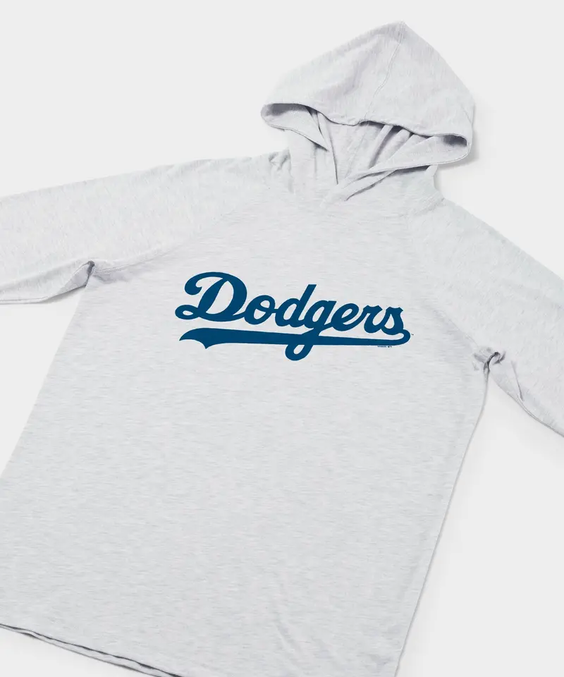 Los Angeles Dodgers Jersey Logo '03 Lightweight Hoodie 2