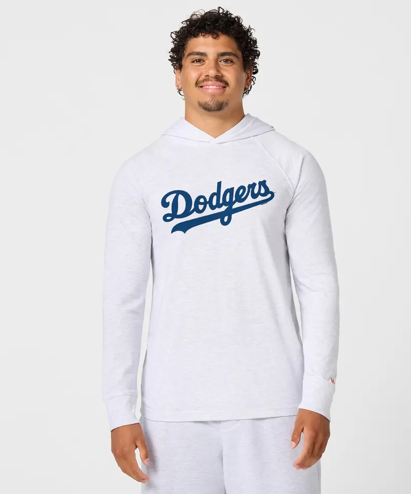 Los Angeles Dodgers Jersey Logo '03 Lightweight Hoodie 3