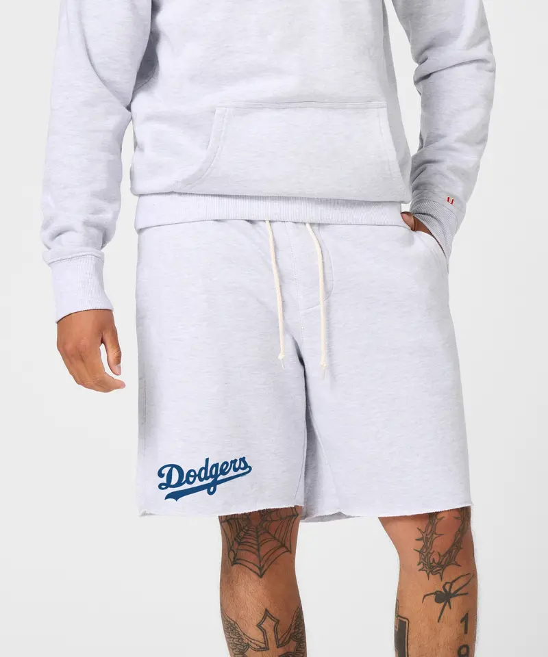 Los Angeles Dodgers Jersey Logo '03 Sweat Shorts 3