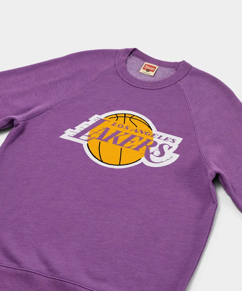 Los Angeles Lakers Logo Crewneck 2