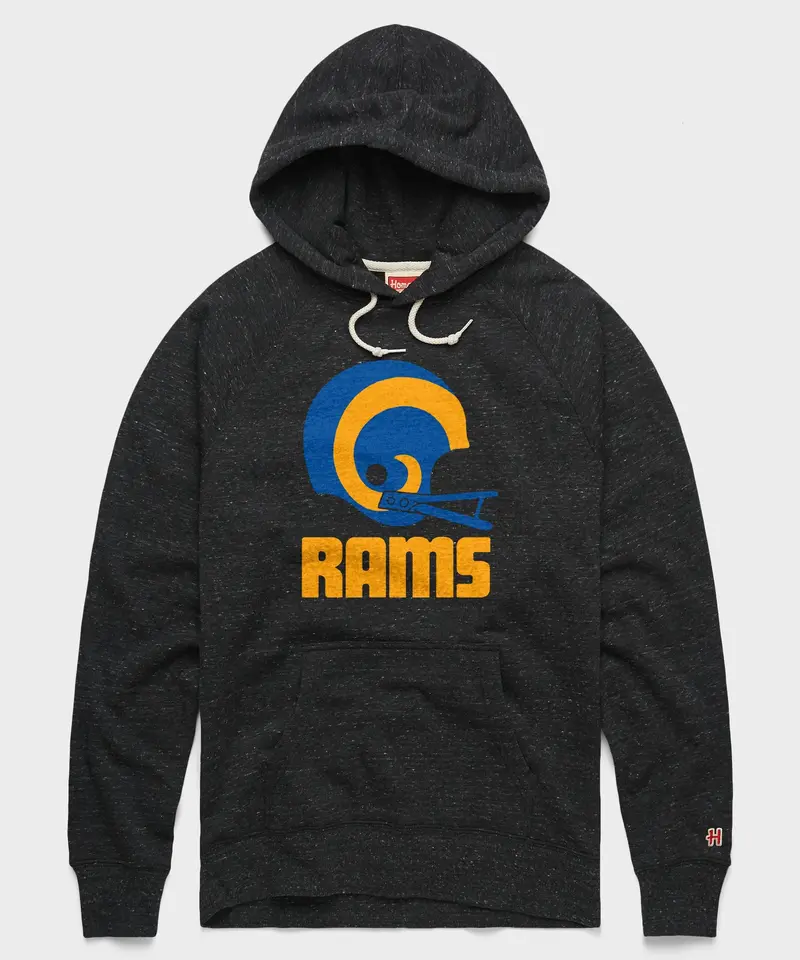 Los Angeles Rams Big Helmet Hoodie 1