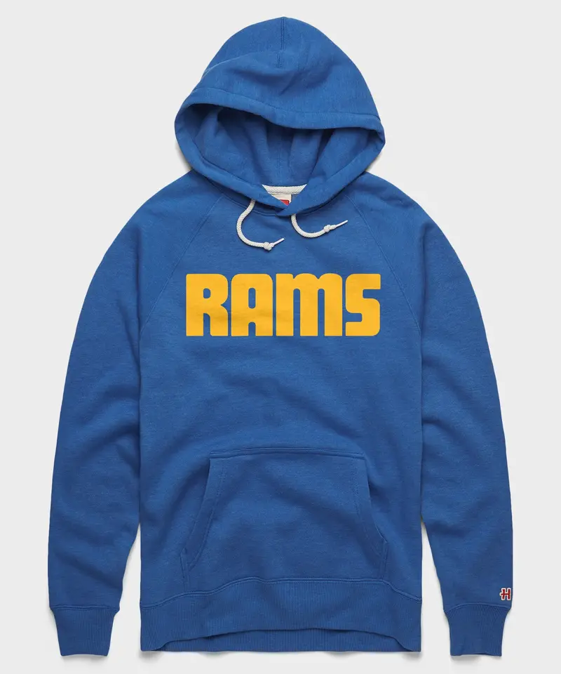 Los Angeles Rams Wordmark '72 Hoodie 1