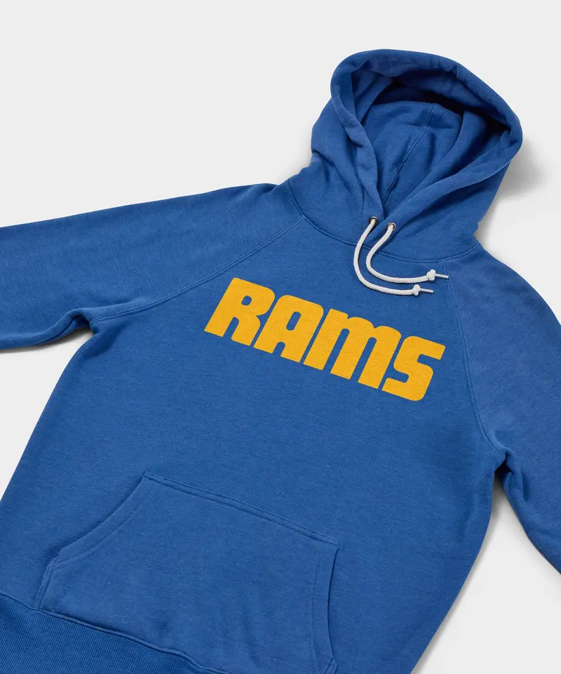 Los Angeles Rams Wordmark '72 Hoodie 2