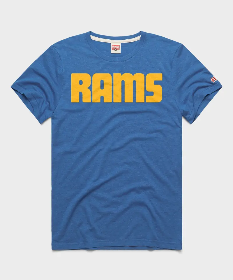 Los Angeles Rams Wordmark '72 T-Shirt 1
