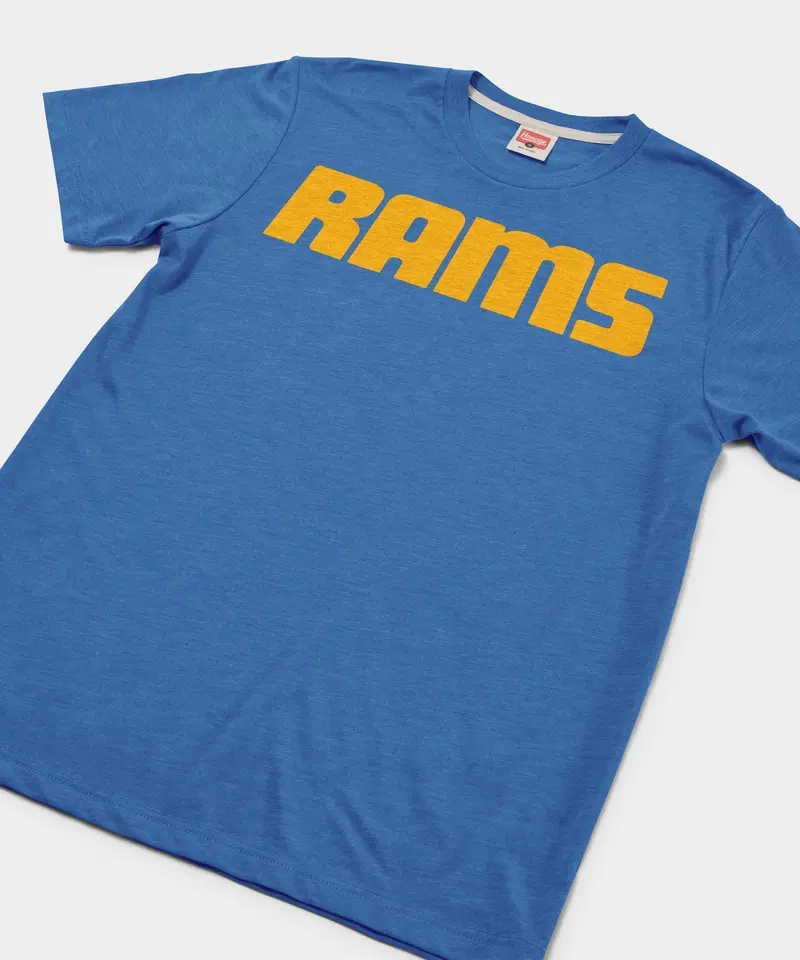 Los Angeles Rams Wordmark '72 T-Shirt 2
