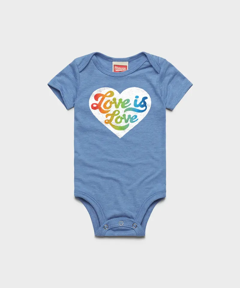 Love Is Love Baby One Piece 1