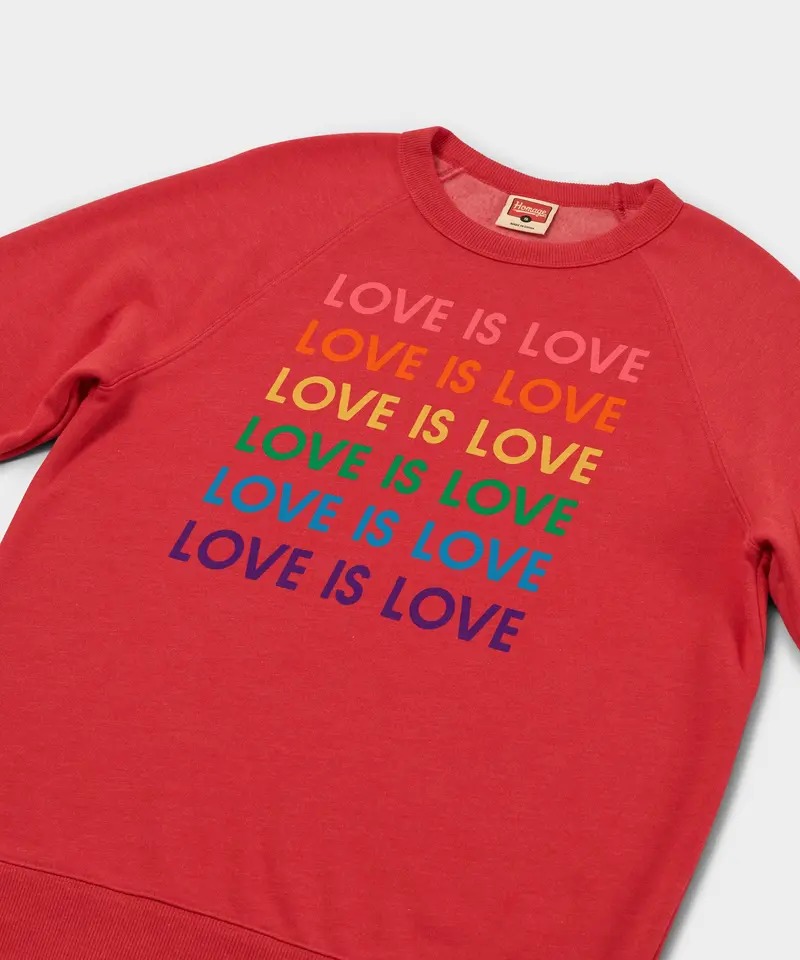 Love Is Love Rainbow Crewneck 2
