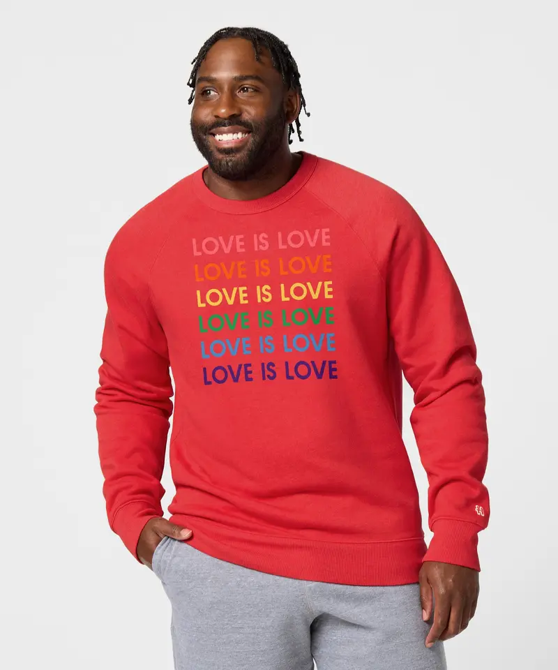 Love Is Love Rainbow Crewneck 3