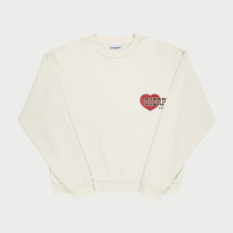 Lovers Crewneck (Cream) 2