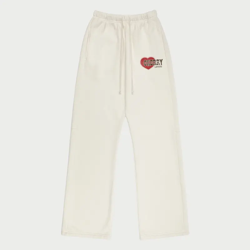 Lovers Parachute Sweatpant (Cream) 1