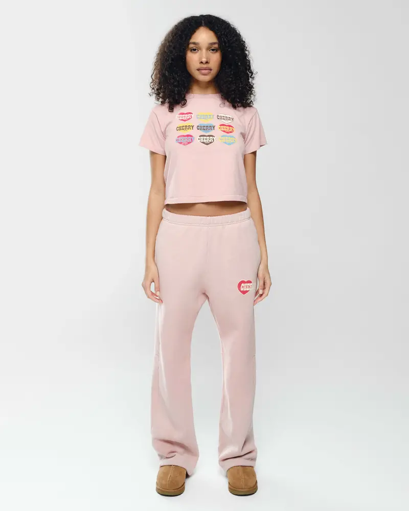 Lovers Parachute Sweatpant (Rose) 4