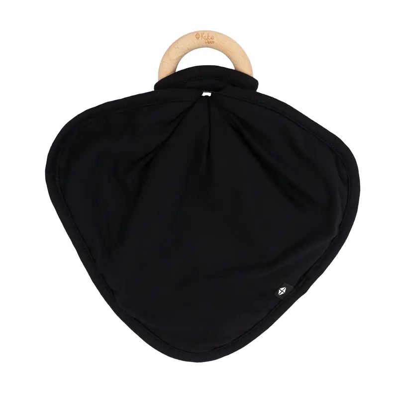 Lovey In Midnight With Removable Wooden Teething Ring 2
