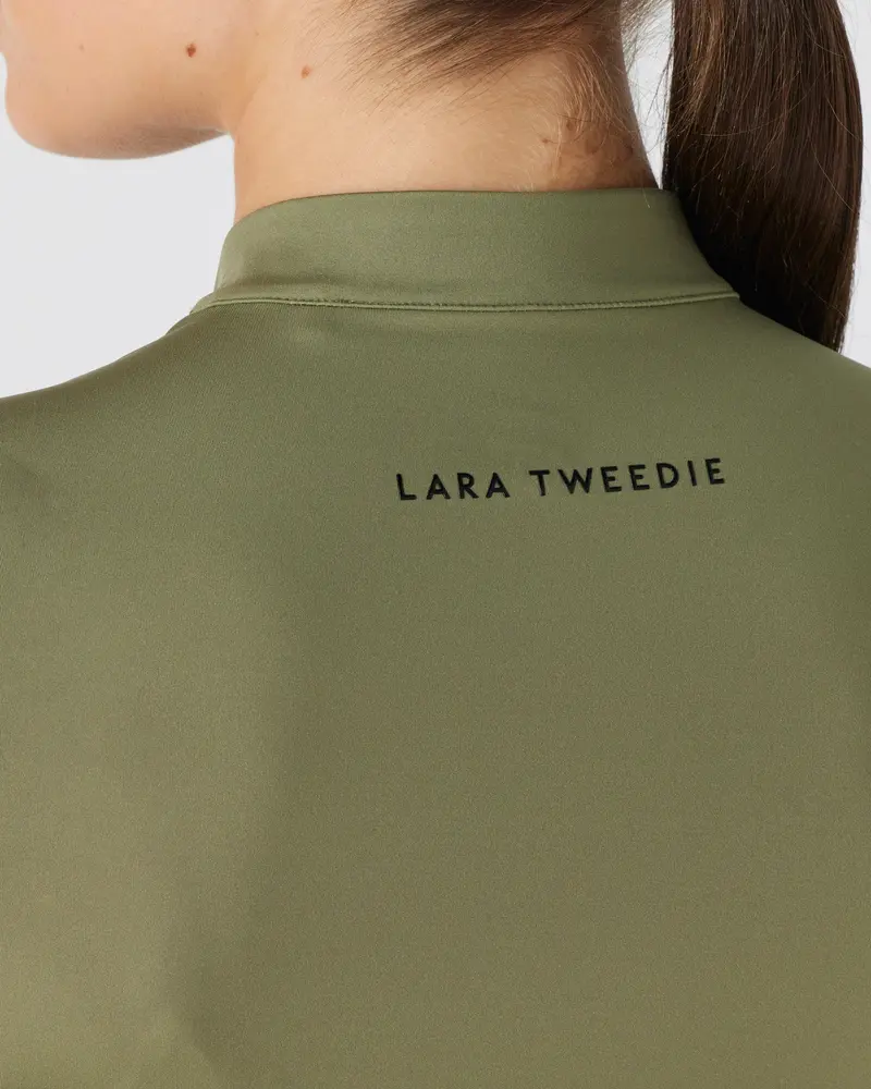 Lt Active Fit Riding Top L/S- Woodland Olive 6