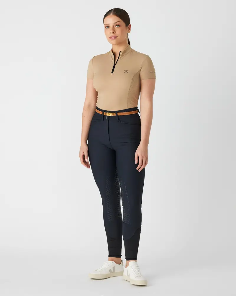 Lt Active Fit Riding Top S/S- Bondi Sand 3
