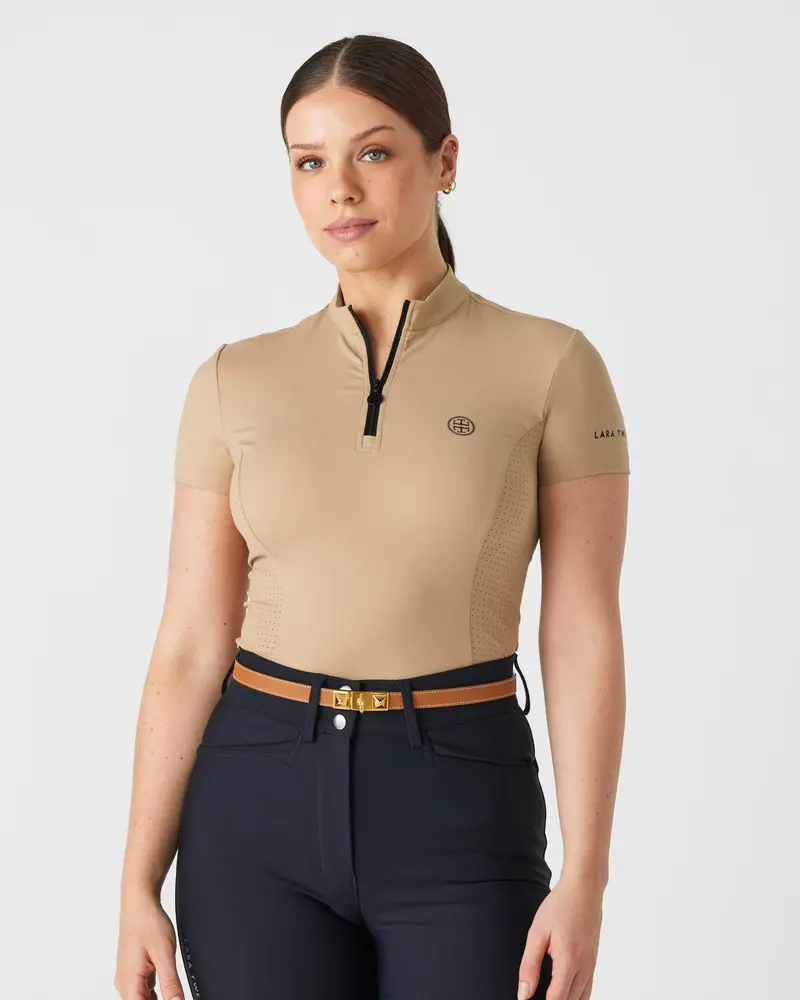 Lt Active Fit Riding Top S/S- Bondi Sand 4