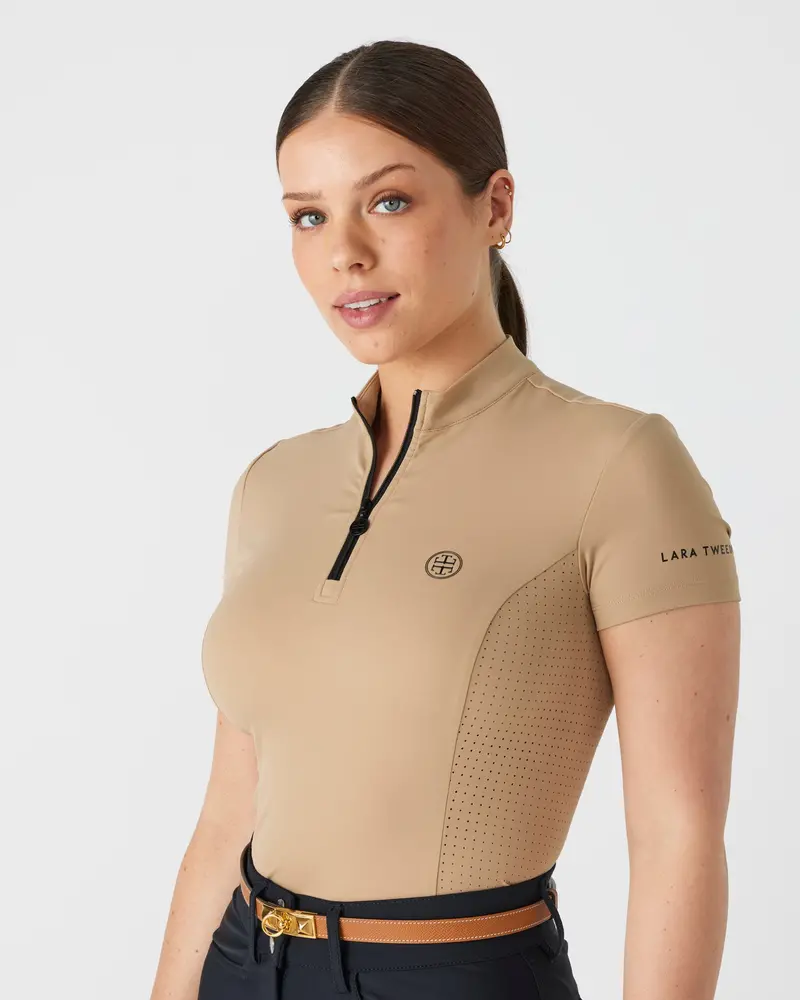 Lt Active Fit Riding Top S/S- Bondi Sand 6