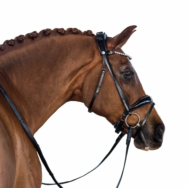 Lt Antigravity Glam Snaffle Bridle 1