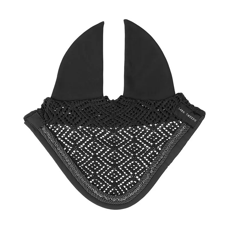 Lt Black Crystals Moderne Ear Bonnet 2