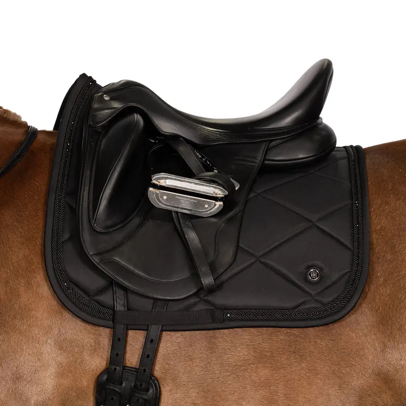 Lt Classic Black Cob Saddle Pad 1