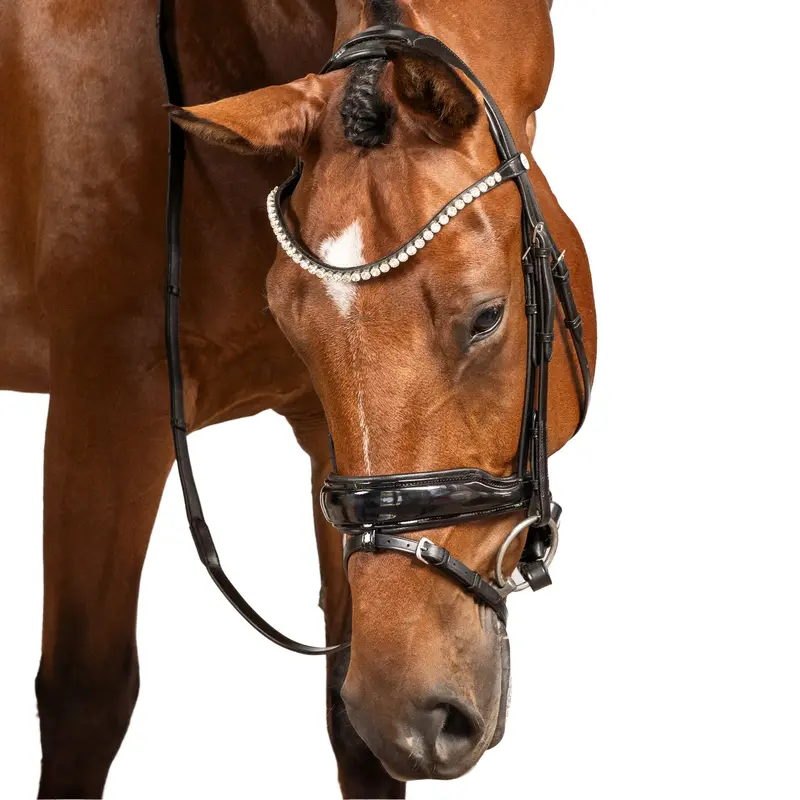 Lt Contour Anatomical Crown Piece - Snaffle 2
