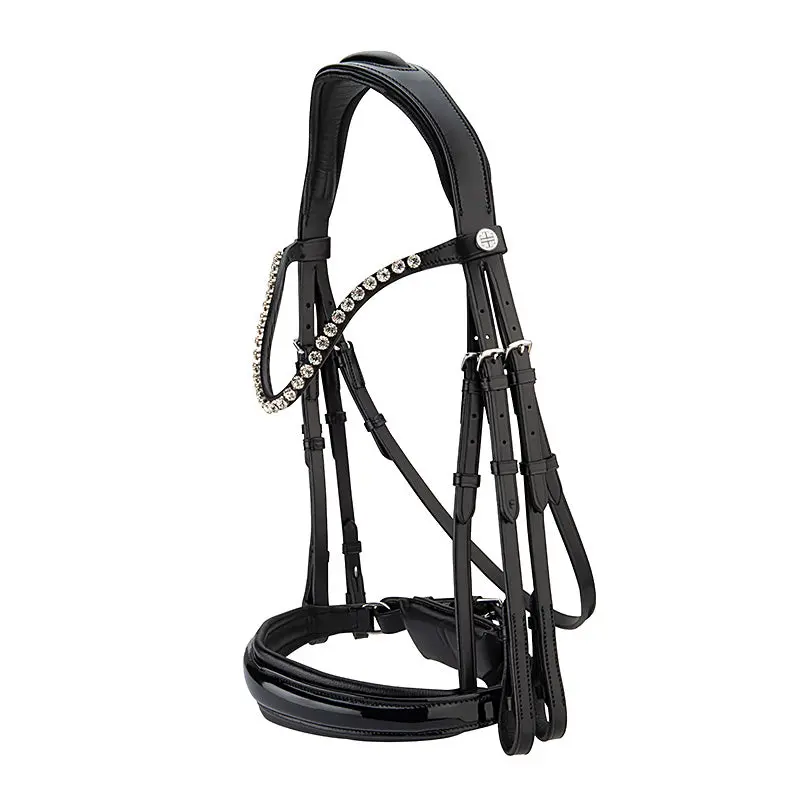Lt Essential Double Bridle Black Patent 2