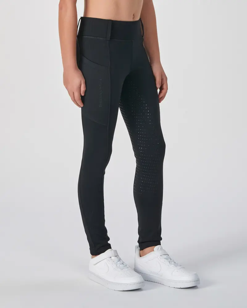 Lt Harmony Performance Kids Tights- Black 1