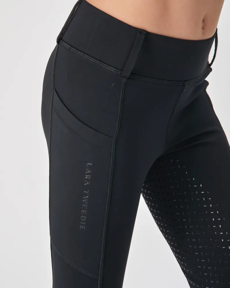 Lt Harmony Performance Kids Tights- Black 3