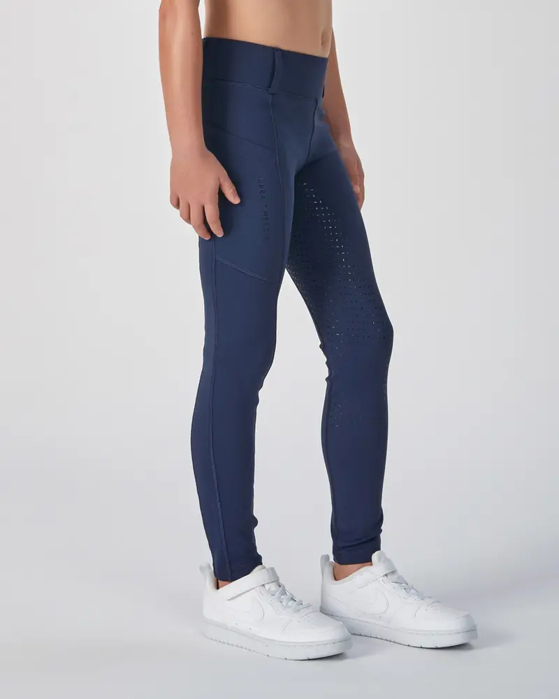 Lt Harmony Performance Kids Tights- Navy 1