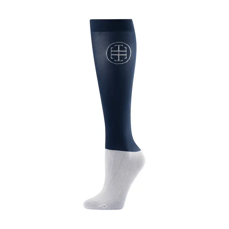Lt Riding Socks Navy & Black 2 Pack 1