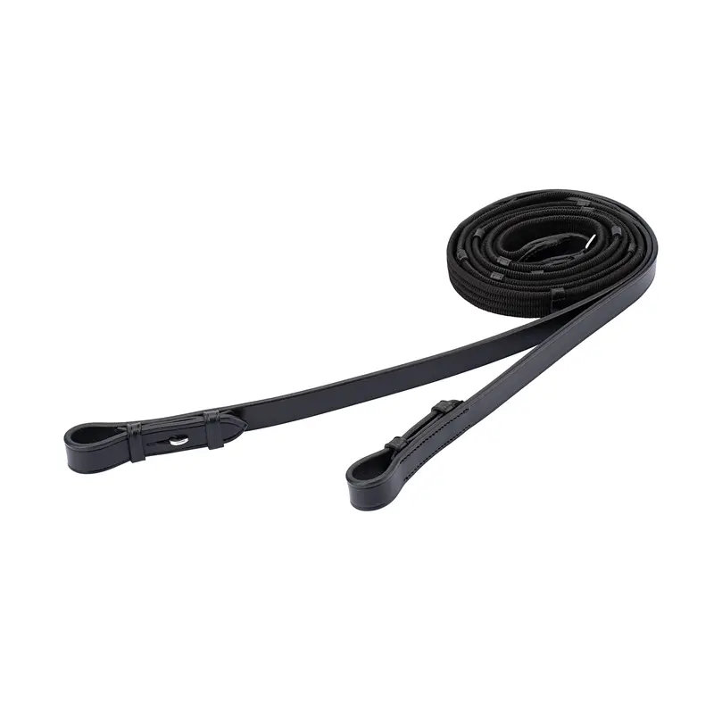 Lt Webbing Grip Reins - Black 2