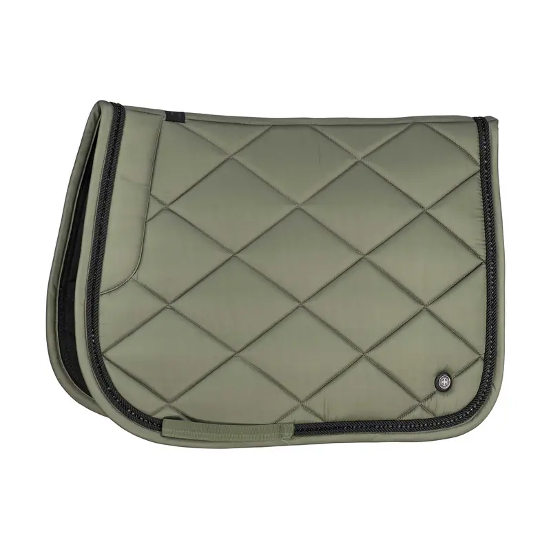 Lt Woodland Olive Jump Saddle Pad 1