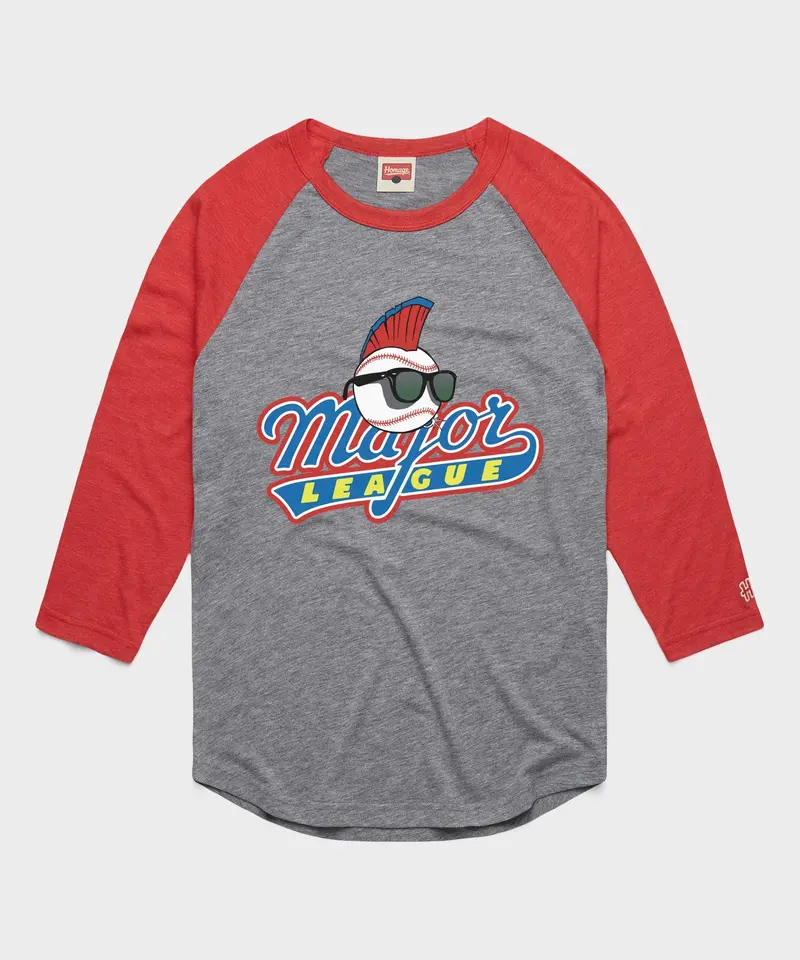 Major League Logo Raglan 1