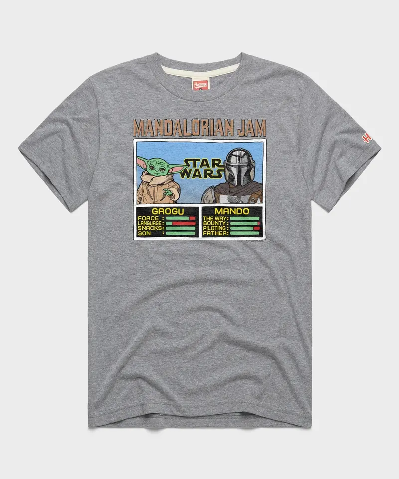 Mandalorian Jam Grogu And Mando 1
