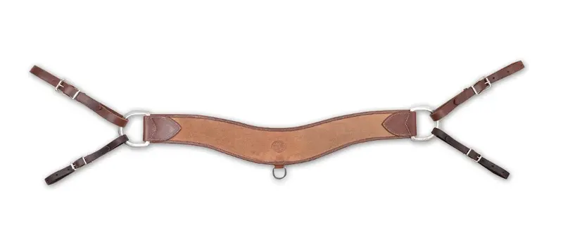 Martin 3” Wrapped Harness Steer Roper Breastcollar 1