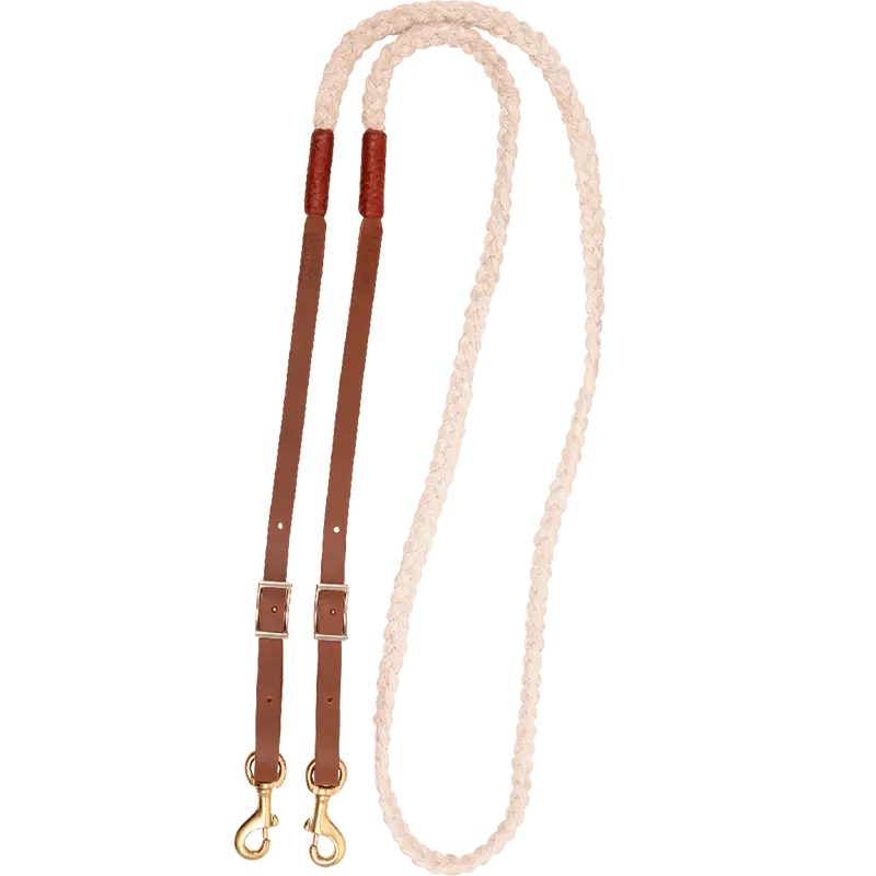 Martin 5/8” Hand Braided Nylon Roping Reins 1