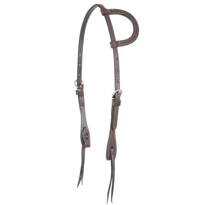 Martin Chocolate Roughout Slip Ear Headstall 1