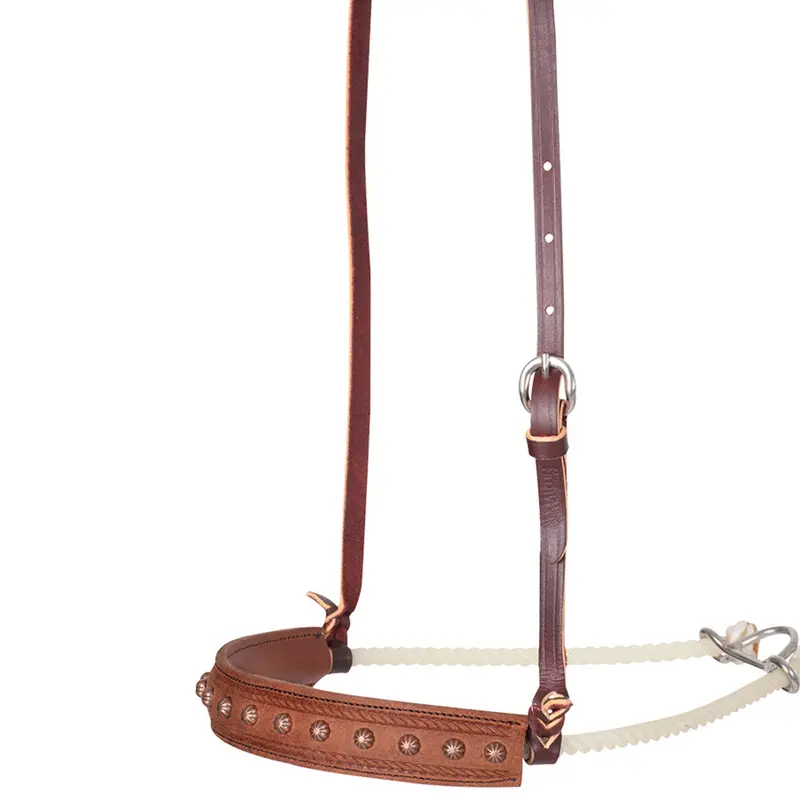 Martin Copper Dot Single Rope Leather Covered Noseband 1