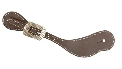 Martin Cowboy Spur Straps Latigo Roughout With Bandera Buckle 1