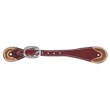 Martin Latigo And Rawhide Spur Strap 1