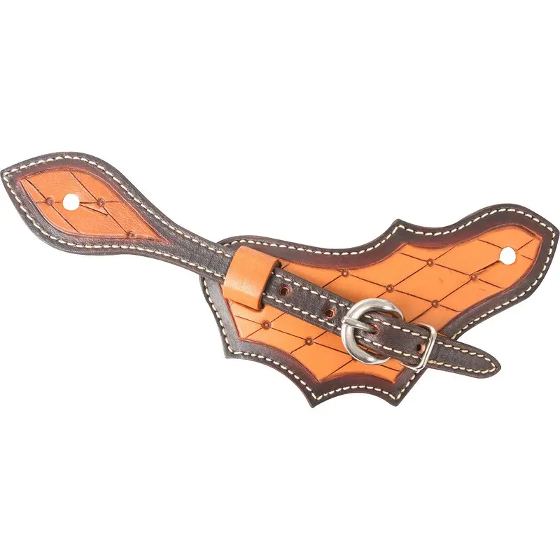 Martin Saddlery Plain Oak Leaf Spur Strap 1