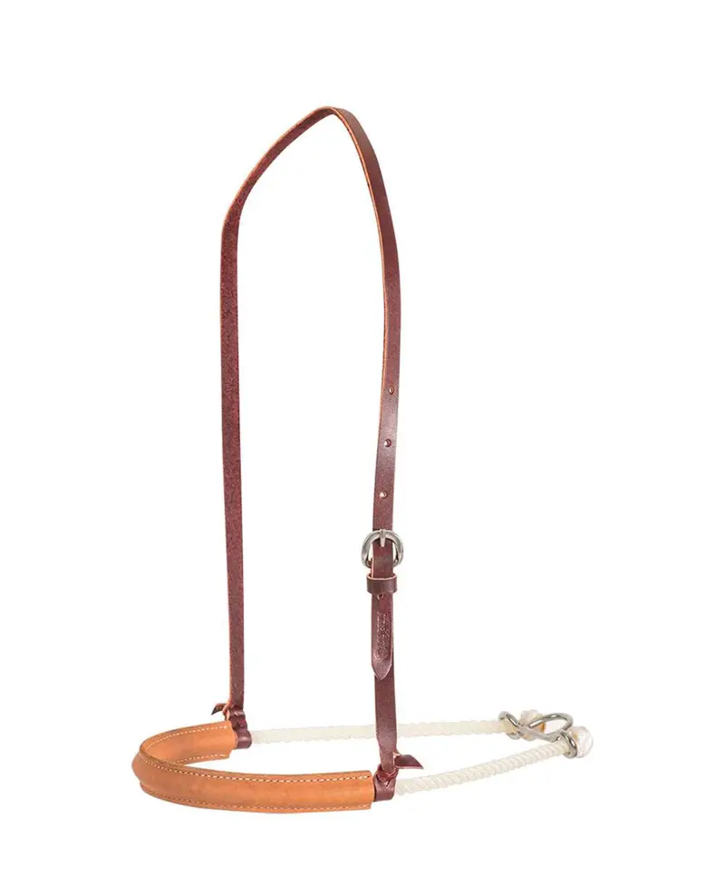 Martin Smooth Out Leather Covered Single Rope Noseband 1