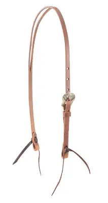 Martin Split Ear Harness Headstall With Deadwood Buckle Latigo Ties 1