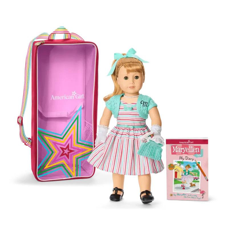 Maryellen™ 18-Inch Doll, Book, Accessories & Doll Carrier (Historical Characters) 1