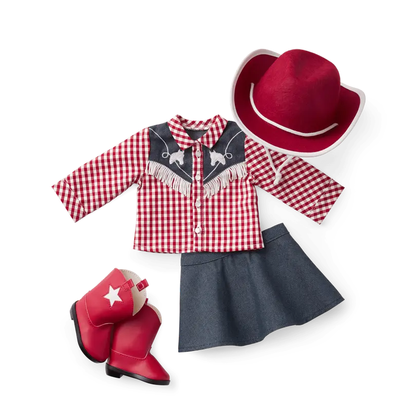 Maryellen's™ Cowgirl Costume For 18-Inch Dolls (Historical Characters) 1