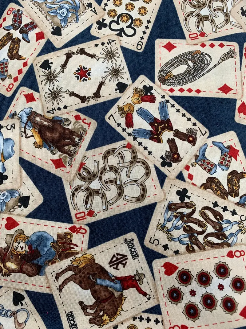 Mas8381-B Hold'em Or Fold'em Em 8381-B  100% Cotton 1