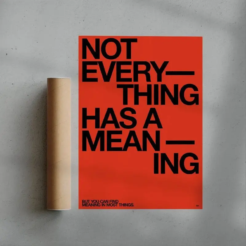 Meaning - Unframed 2
