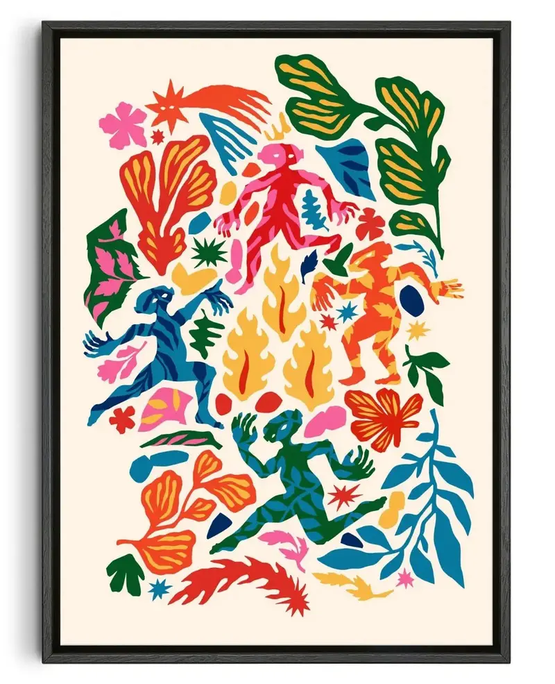 Meeting In The Kaleidoscopic Forest 1