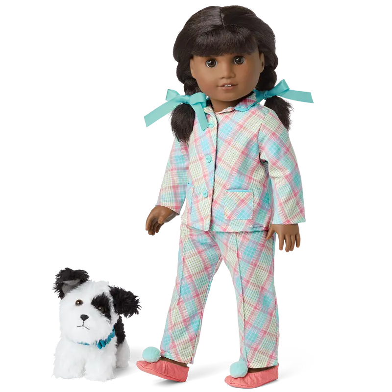 Melody’S™ Plaid Pajamas & Dog (Historical Characters) 1
